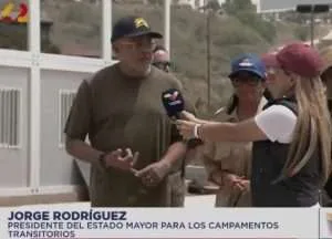 Jorge Rodríguez: refugios cuentan con un diseño urbano adecuado