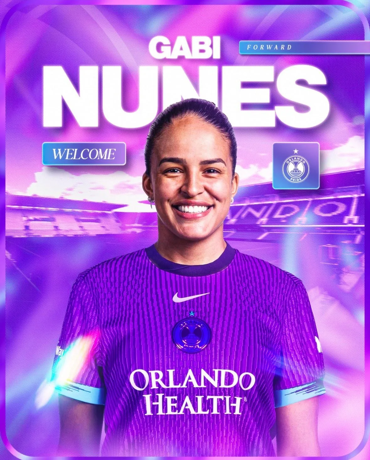 Gabi Nunes é anunciada pelo Atlético de Madrid