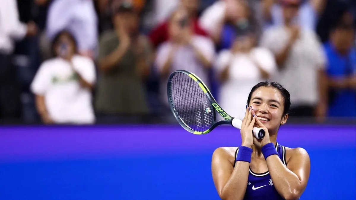 Beaming Alexandra Eala thanks raucous fans after cruising to US Open first round win