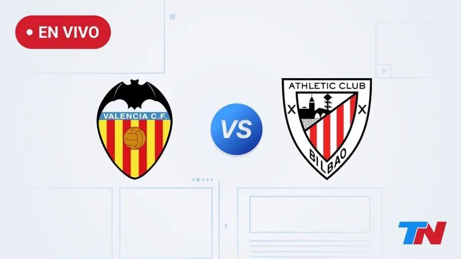 Valencia vs Ath. Bilbao en vivo por la fecha 9 de La Liga de España: hora, dónde ver y formaciones