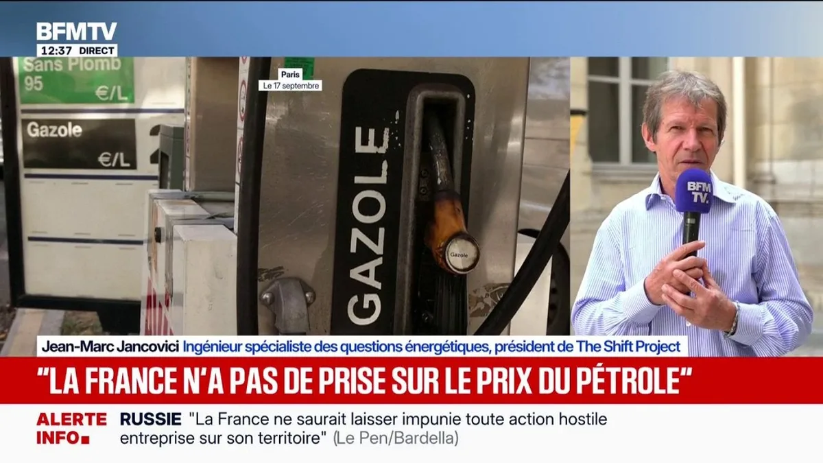 Aides sur les carburants: "Ça profite autant aux gens qui n'ont pas de problèmes de fin de mois qu'aux autres, et ça vide les caisses de l'État", explique Jean-Marc Jancovici, ingénieur et spécialiste des questions énergétiques
