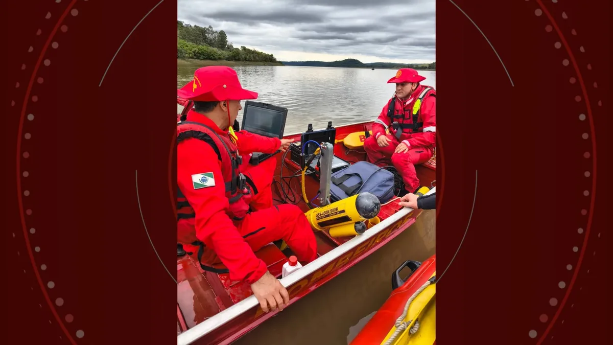 Buscas por jovem que desapareceu em represa do Paraná durante campeonato de pesca completam 5 dias sem indícios do rapaz