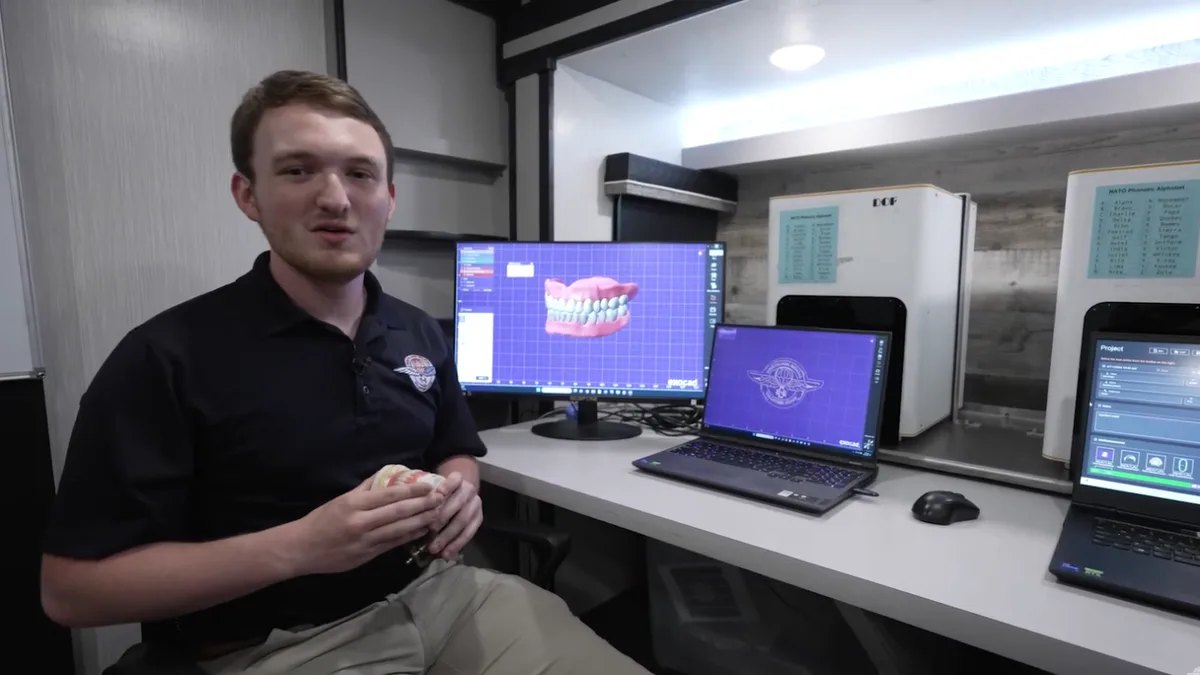 Meet Connor Gibson, Tennessee engineer using 3D printing to make free dentures for Americans not able to afford them