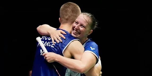 Championnats du monde de badminton : Thom Gicquel et Delphine Delrue qualifiés pour la finale du double mixte, une première pour la France