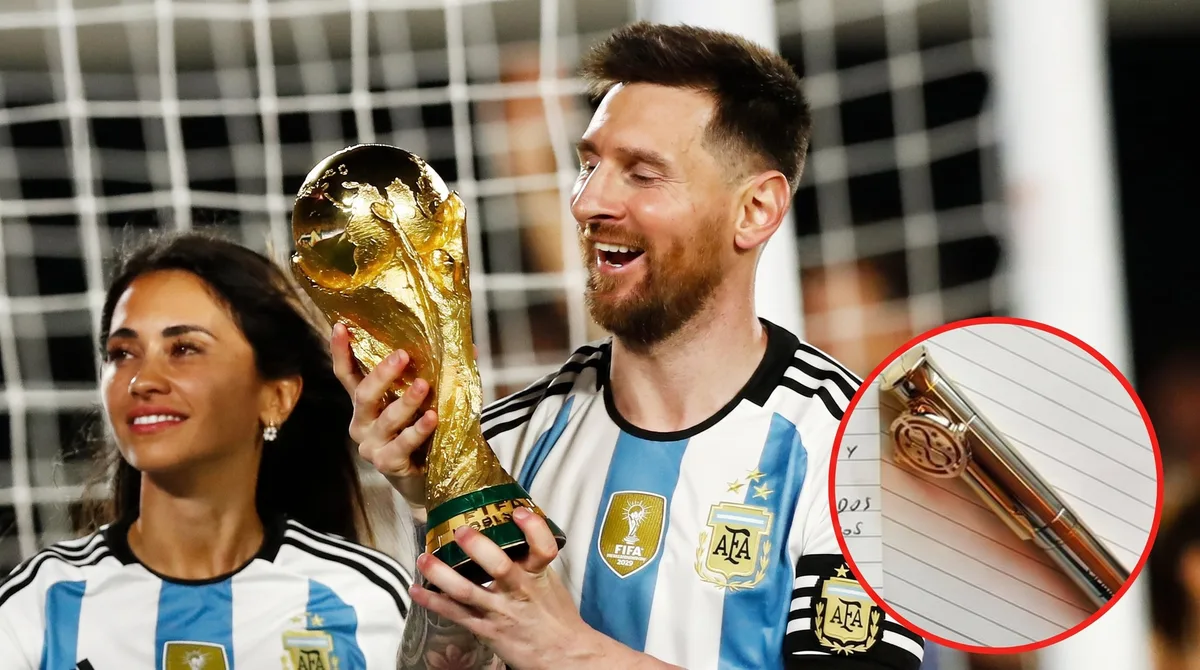 Qué significa el detalle que reveló la lapicera de Lionel Messi en la carta de despedida de la Selección: el guiño a Harry Potter