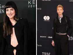Neues Promi-Paar?: Dakota Johnson und Machine Gun Kelly in New York gesichtet