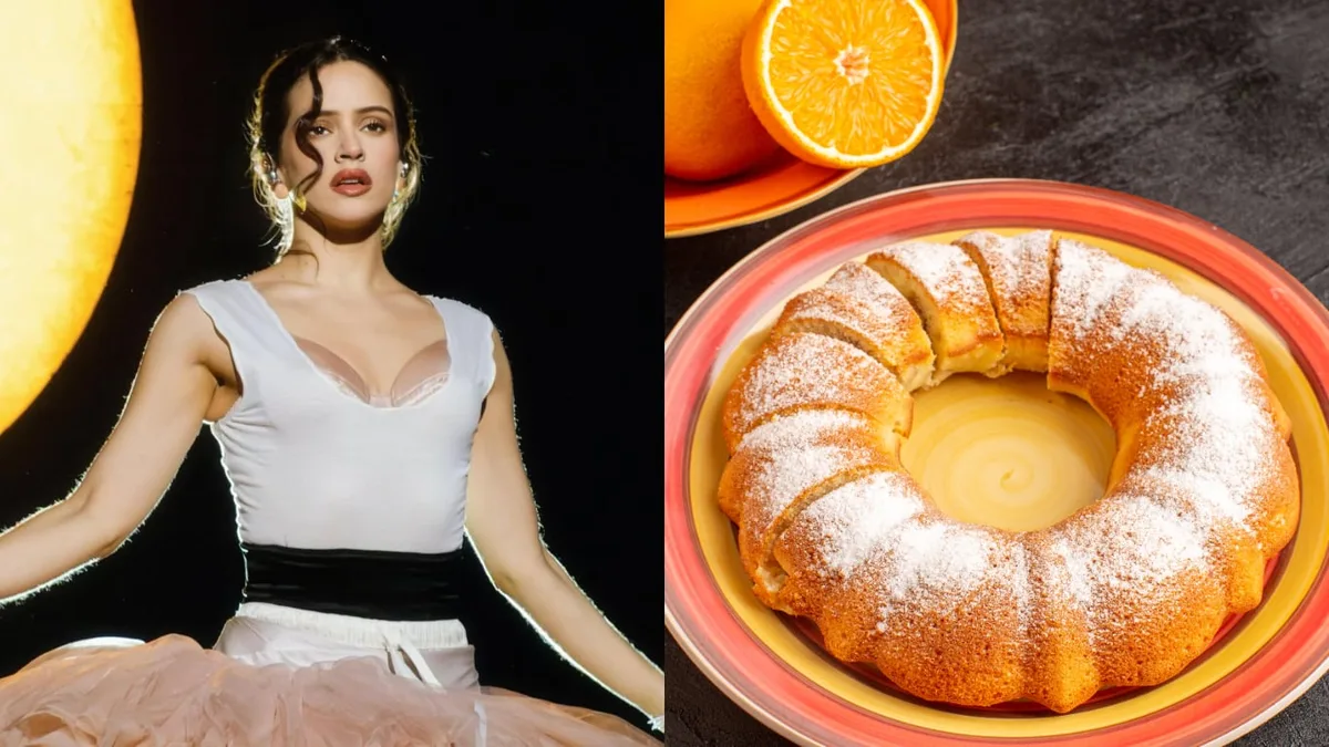 Rosalía comparte la receta de su bizcochuelo estrella: “Lleva la misma cantidad de aceite de oliva y de jugo de naranja”