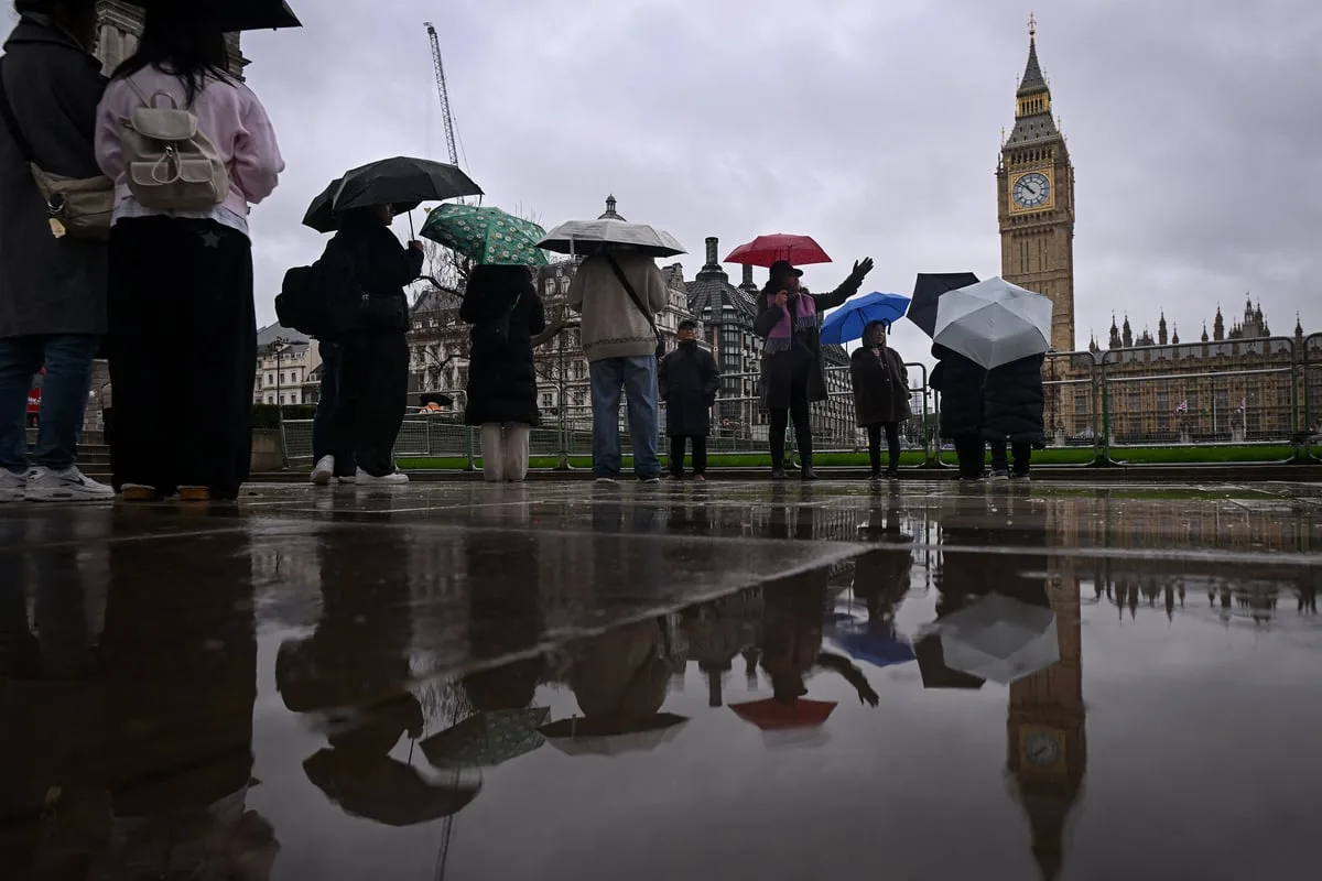 What does 'strongest El Niño in living memory' mean for London's weather?