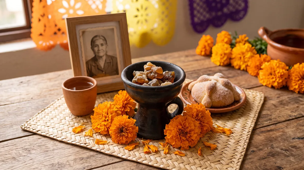 Muchos lo ponen en la ofrenda, pero pocos saben su origen: el verdadero significado del copal y el incienso en Día de Muertos