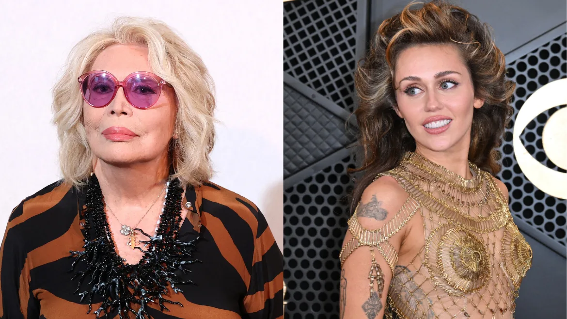 « On sait qu’elle est fan de moi » : Amanda Lear accuse Miley Cyrus de plagiat sur ce titre