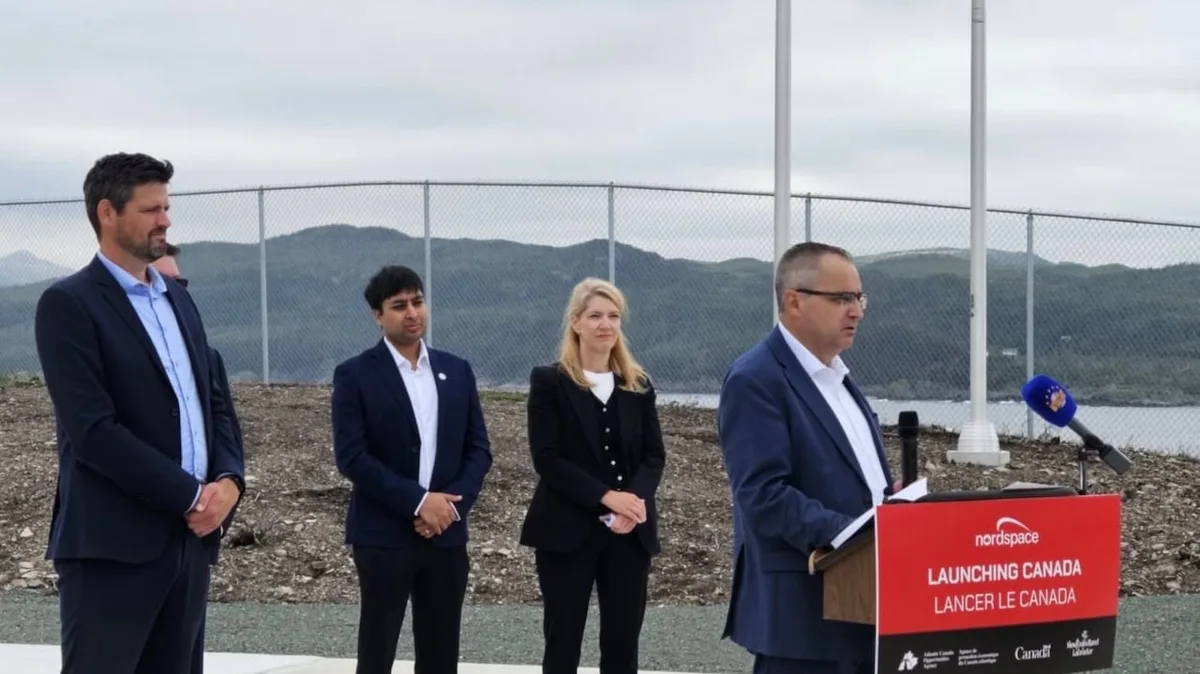 Ottawa, NordSpace and N.L. inject $10M total into commercial spaceport