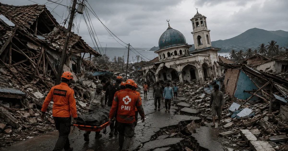 Terremoto na Indonésia deixa 38 mortos e ilha de Flores é atingida