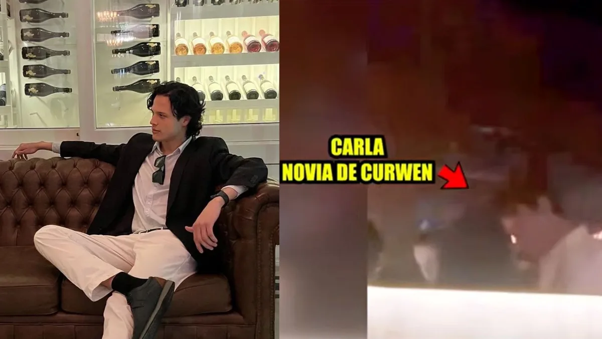 ¿Quién es Alonso Grimaldo, el joven con el que la novia de Curwen, Carla Campos-Salazar, fue captada en discoteca?