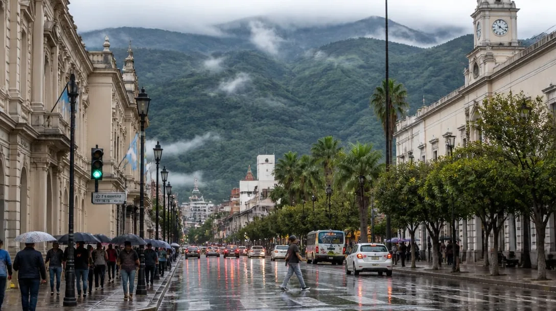 Clima en Tucumán hoy lunes 12 de octubre: lluvia ligera y cielo cubierto