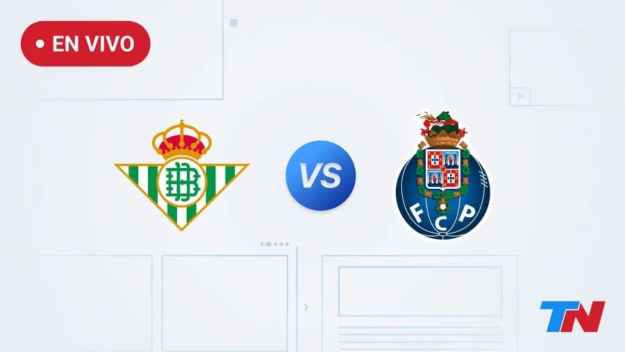 Betis vs Porto en vivo por la fecha 2 de la Champions League: hora, dónde ver y formaciones