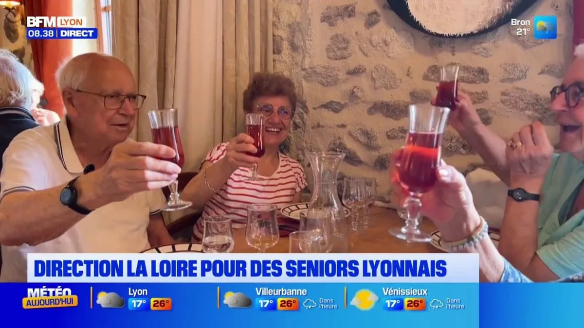 Lyon 7e : direction la Loire pour des seniors lyonnais le temps d'une journée !