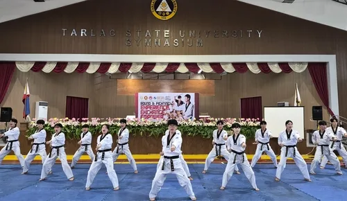 나사렛대, 필리핀서 태권도로 상호 문화 교류 행사