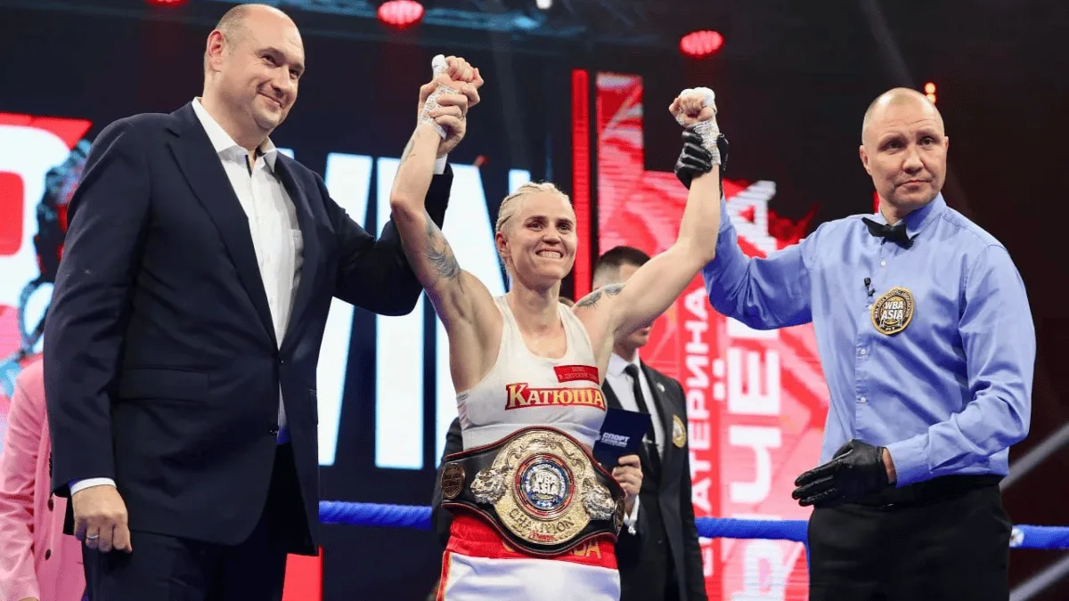 Российский боксер Сычева стала чемпионом WBA Asia