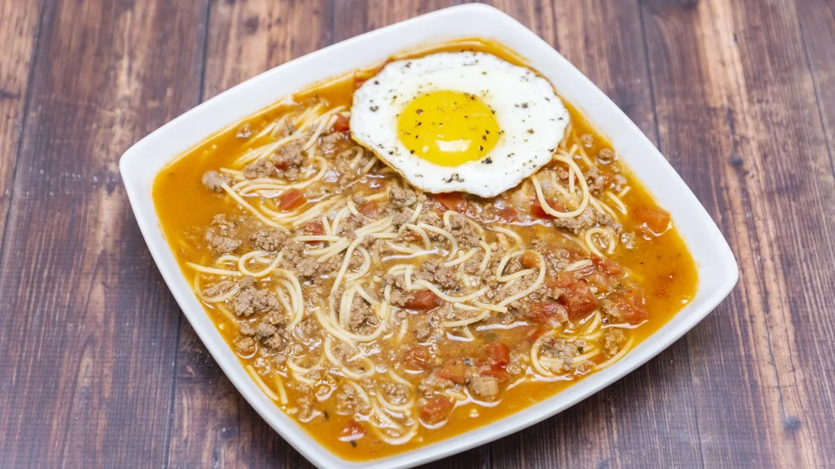 Receta de sopa criolla