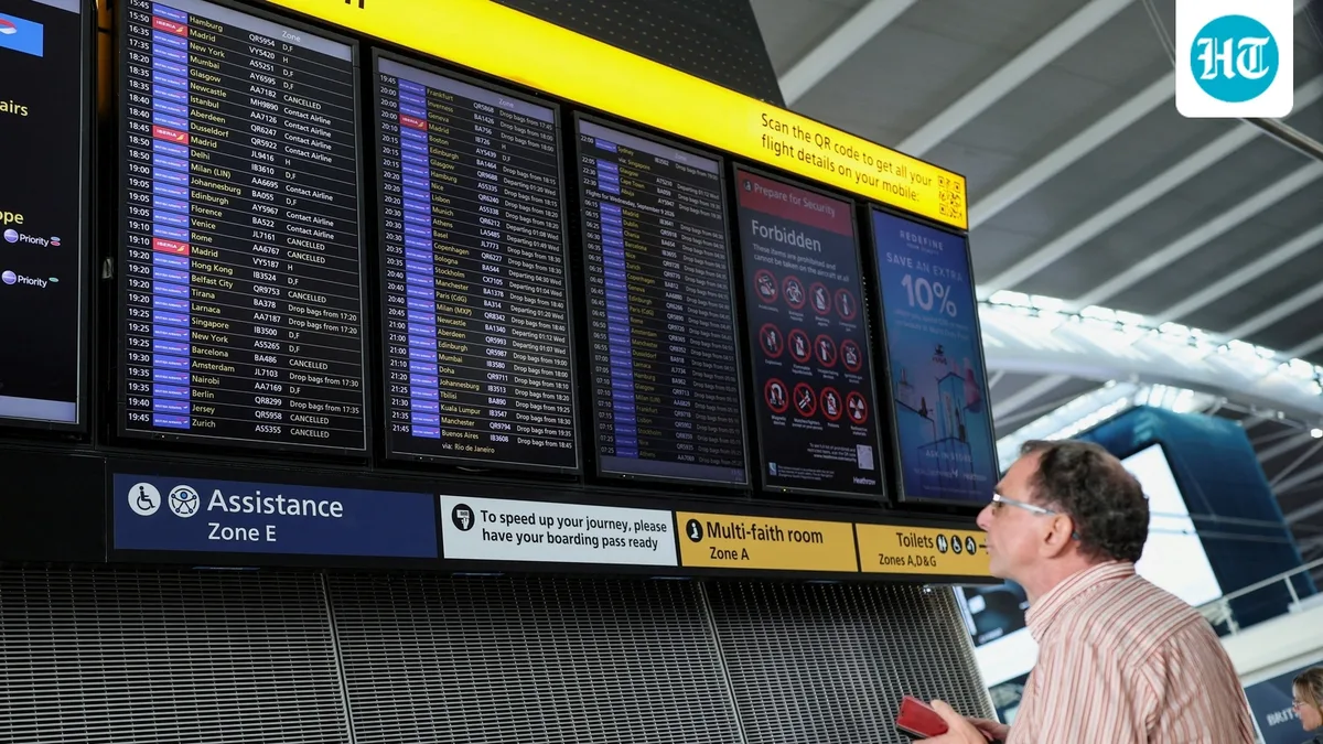 Several flights in UK delayed due to fresh air traffic control failure; Manchester, Glasgow among airports affected