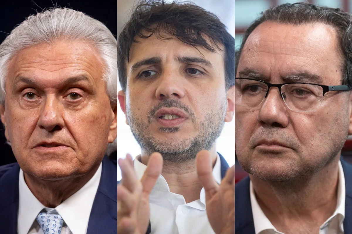 Caiado, Renan e Augusto Cury criticam ausências em 1º debate presidencial