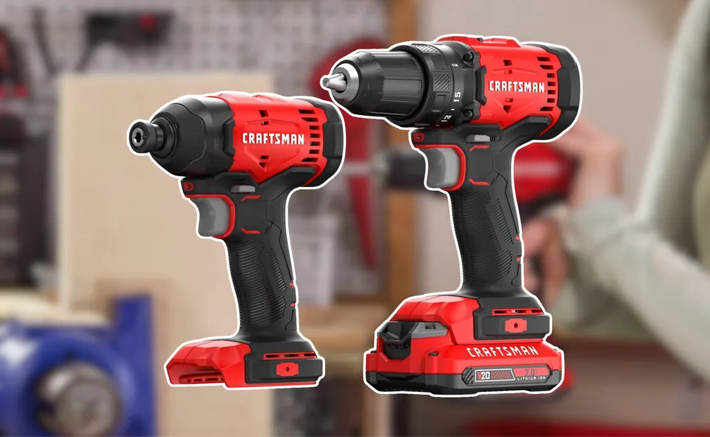 Amazon remata estas herramientas CRAFTSMAN en poco más de 1,500 pesos. Taladro y atornillador inalámbricos con baterías incluidas