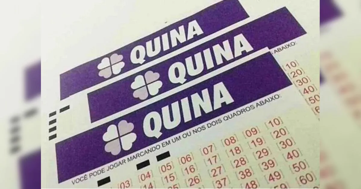 Veja o resultado da Quina concurso 7116 deste domingo (13)
