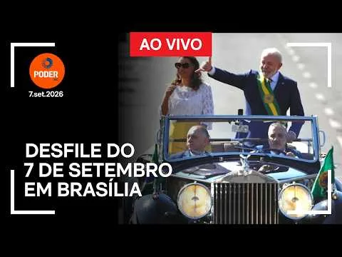 Acompanhe ao vivo o desfile do 7 de Setembro em Brasília