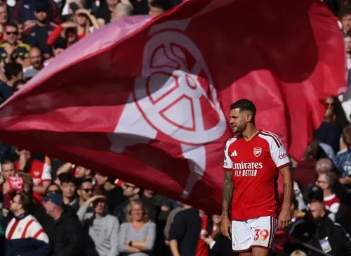 Calafiori and Guimaraes strike to spare Arsenal's blushes against dogged Leeds