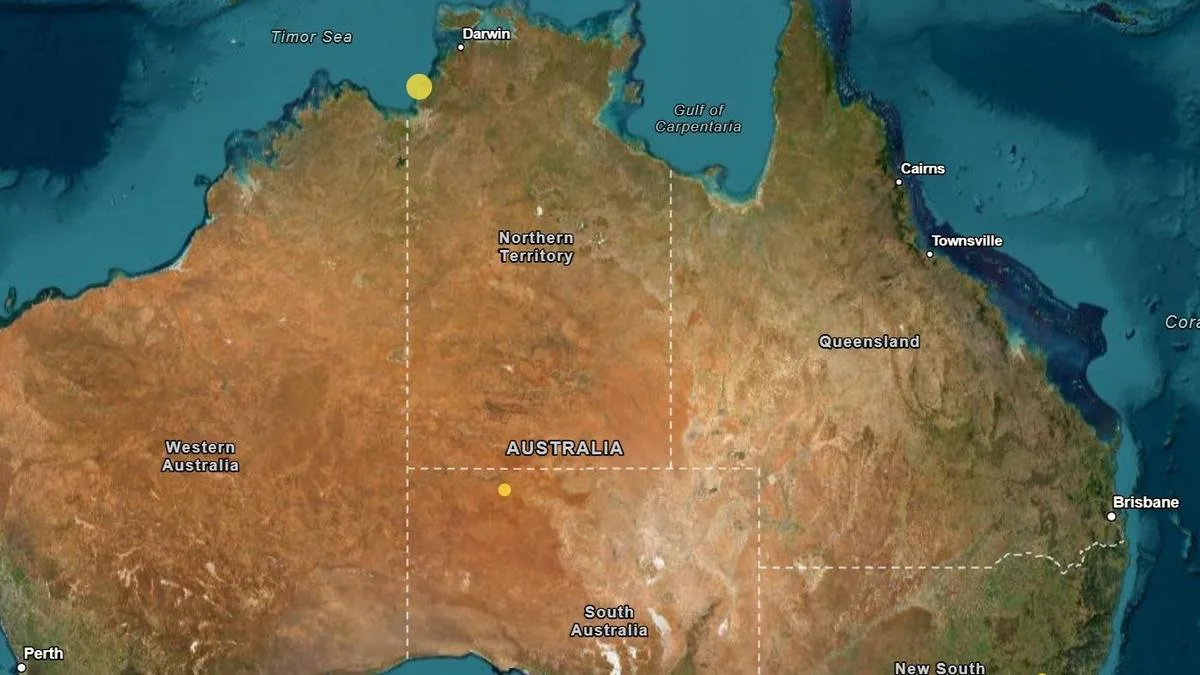 Darwin homes shaken as 5.9 magnitude earthquake strikes in Banda Sea off Timor coast