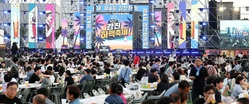[픽! 강진] "한잔 더"…폭염 뚫은 강진하맥축제
