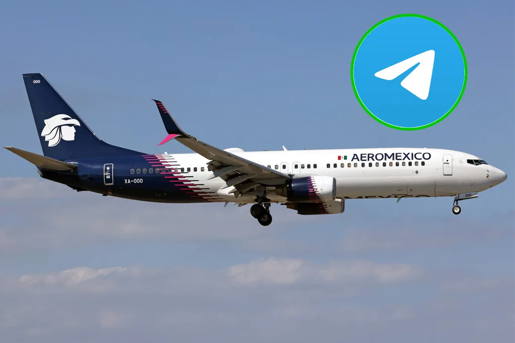 Detectan posible filtración de datos de Aeroméxico en Telegram: una base tendría más de 15 millones de registros