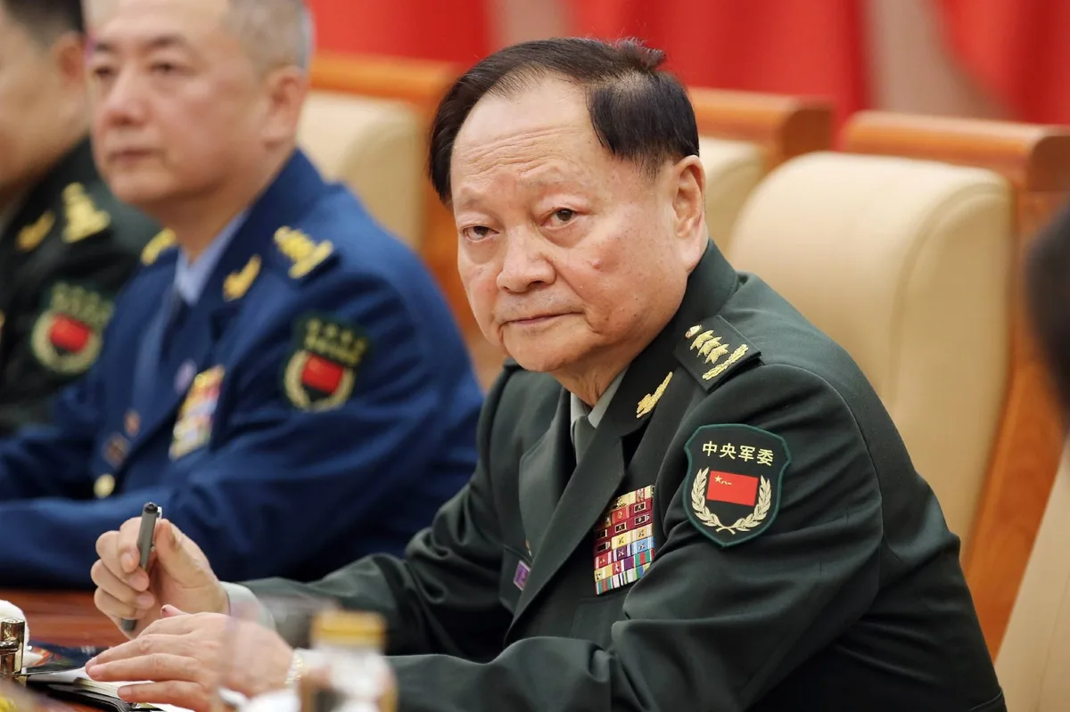 China removes high-ranking officers from key military body