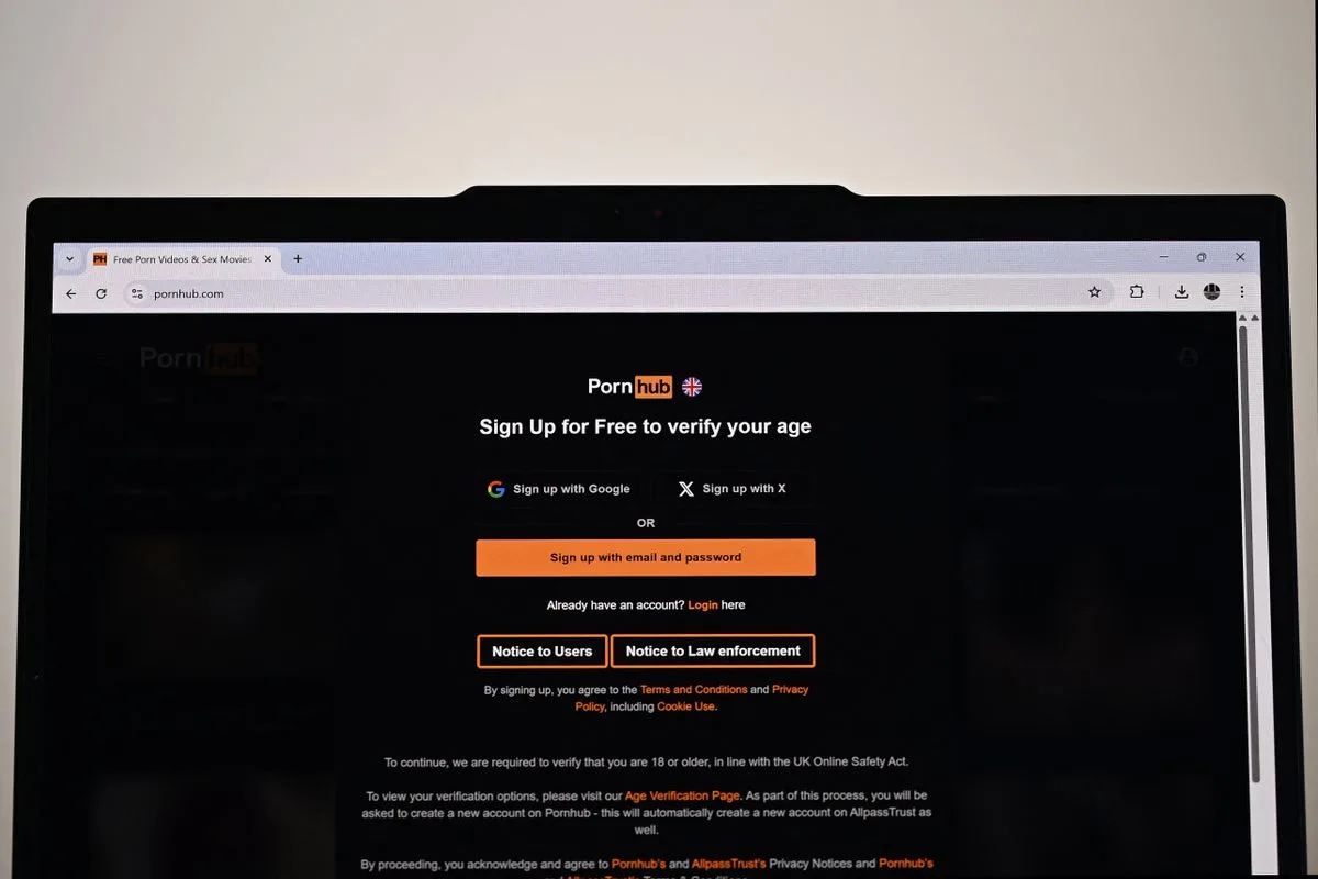 Pornhub investigated by UK watchdog over age checks
