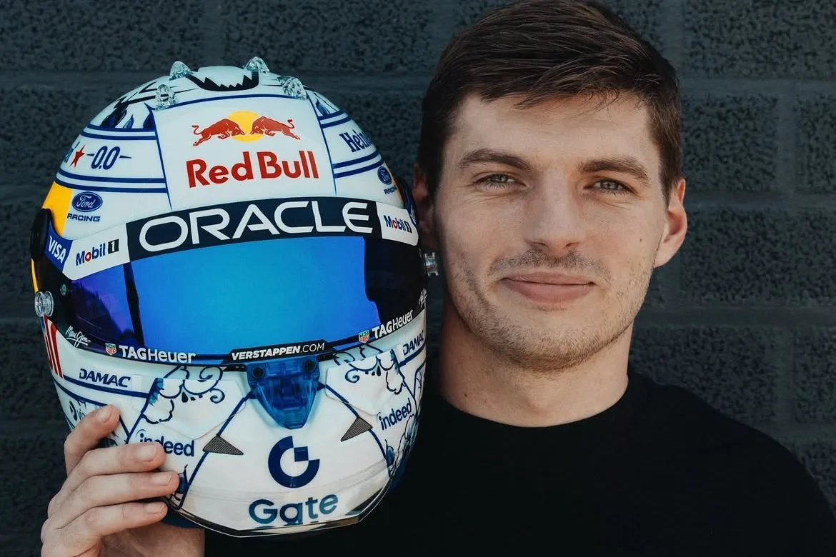 F1: Verstappen revela capacete especial para "última corrida em casa" em Zandvoort
