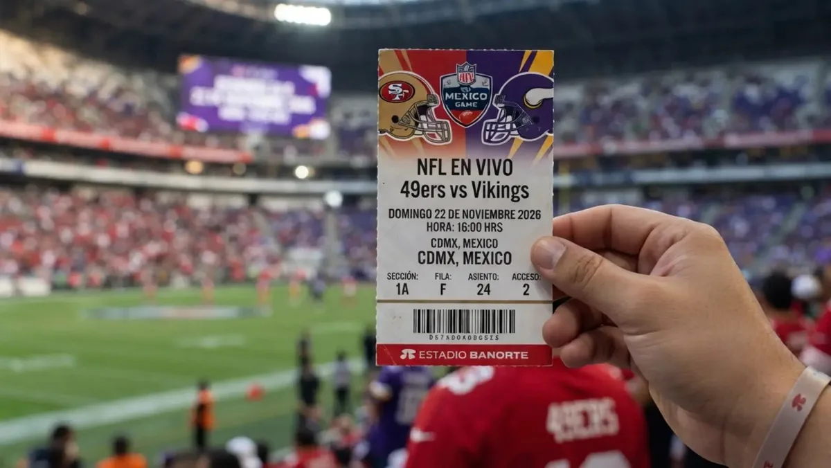 ¡Niners y Vikings hacen sold out! Boletos para la NFL en México se agotan en una hora