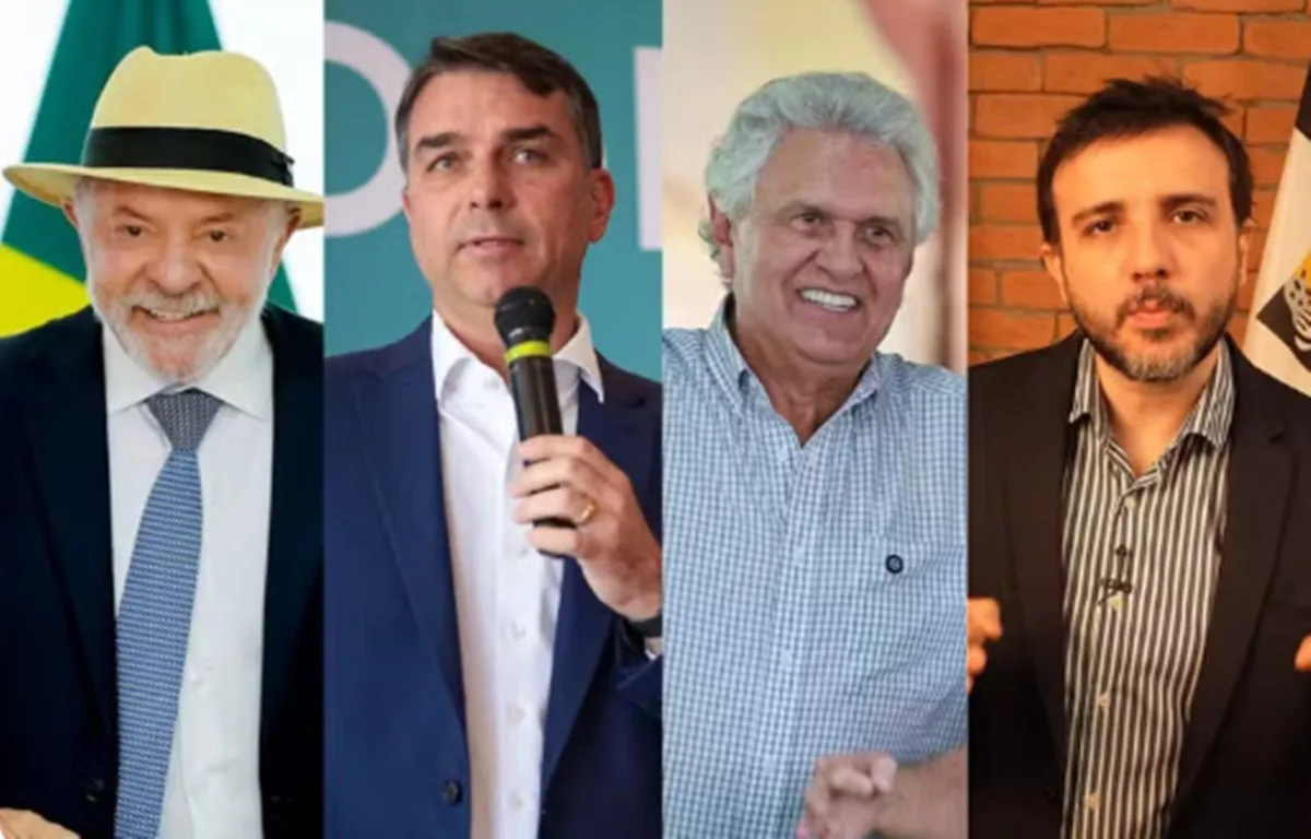 Quaest na Paraíba: Lula, 50%; Flávio Bolsonaro, 21%; Ronaldo Caiado, 3%; Renan Santos, 2%