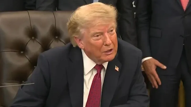 Trump rebukes reporter over nuclear weapons