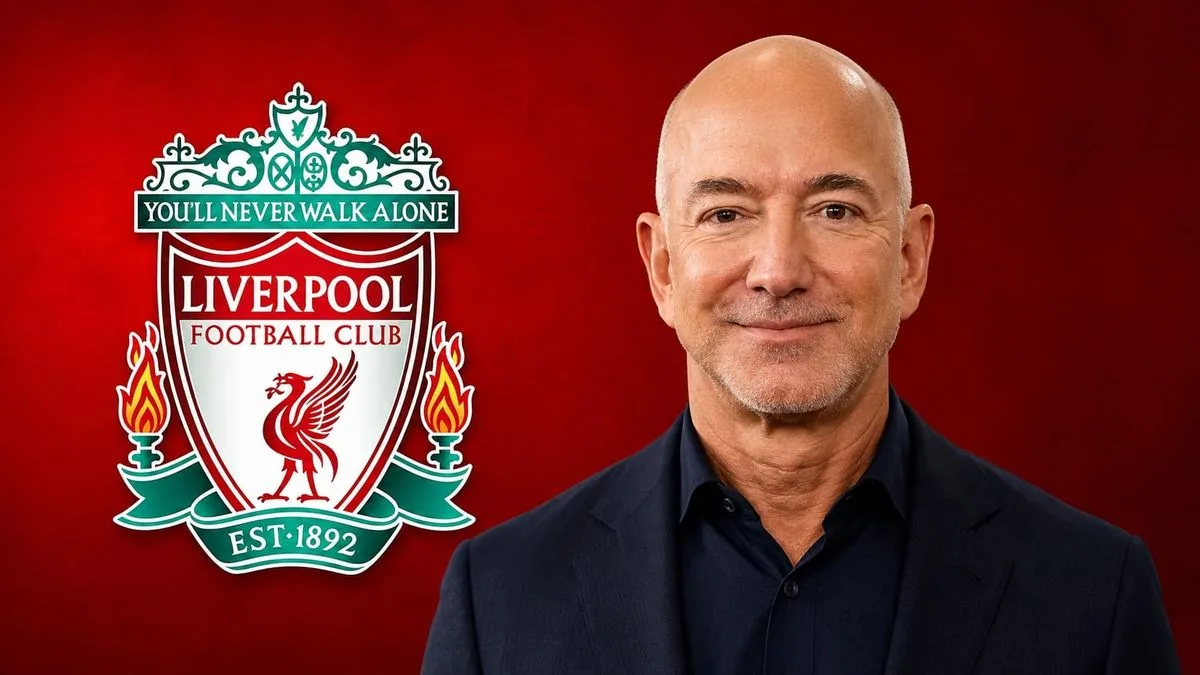 El consorcio de Jeff Bezos compró el 38% del Liverpool y tiene una opción para quedarse con el control