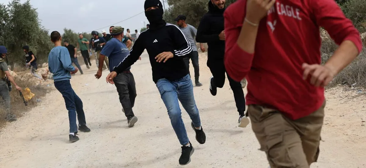 Journalist hurt as Israeli settlers burn olive trees in West Bank attack