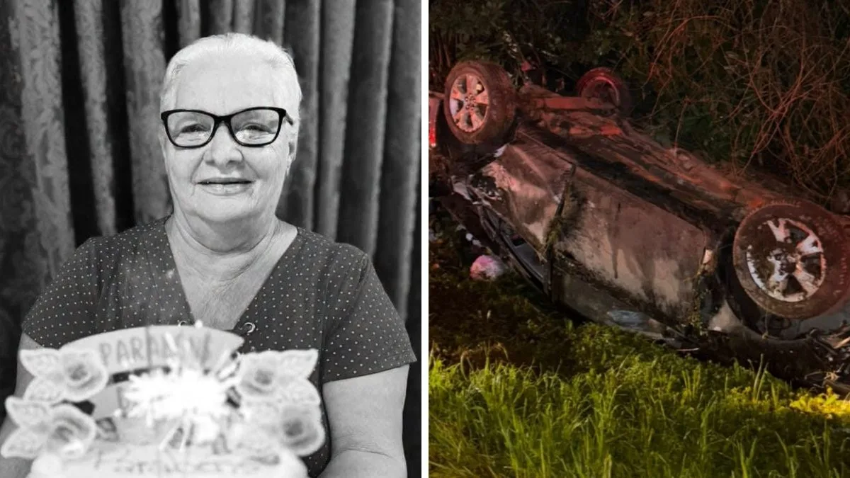 Mulher morre após carro sair da pista e capotar na BR-280 em SC: ‘Coração enorme’