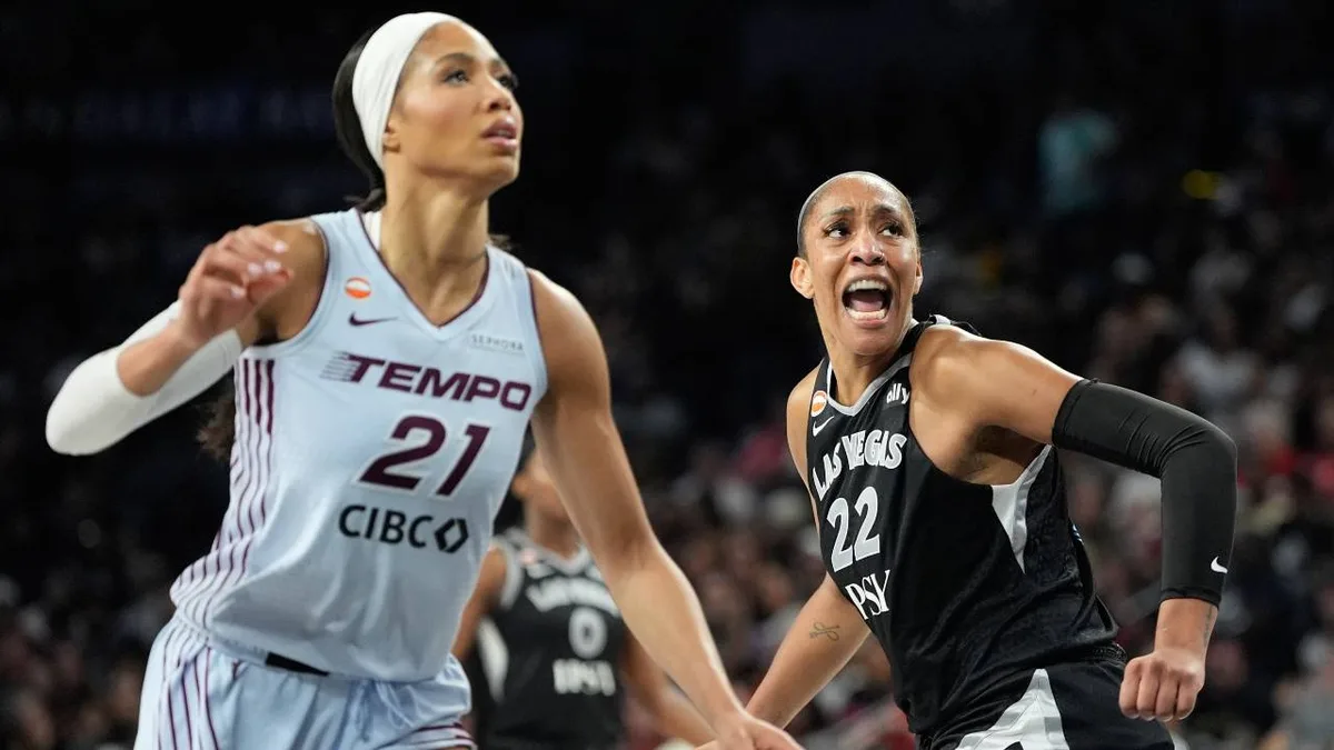 Wilson and Young dominate Tempo as Aces sweep season series