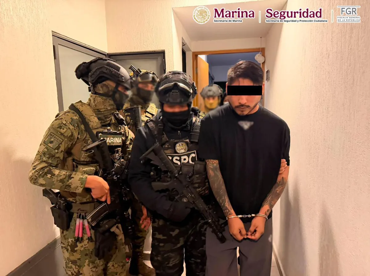 Detienen en Guadalajara a ‘El Cromo’, presunto líder de Los Cromos vinculado al CJNG