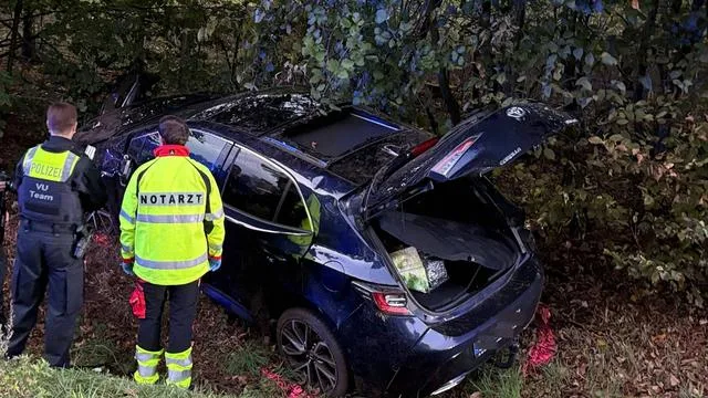 Verkehr wird abgeleitet: 61-Jähriger nach Verkehrsunfall bei Reken im Krankenhaus