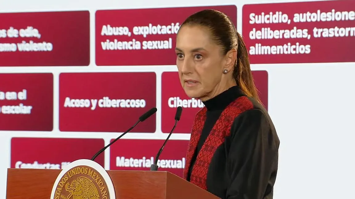 Tras barbarie en Torreón, Sheinbaum presenta decreto para prohibir en redes sociales contenidos violentos y sexuales para menores