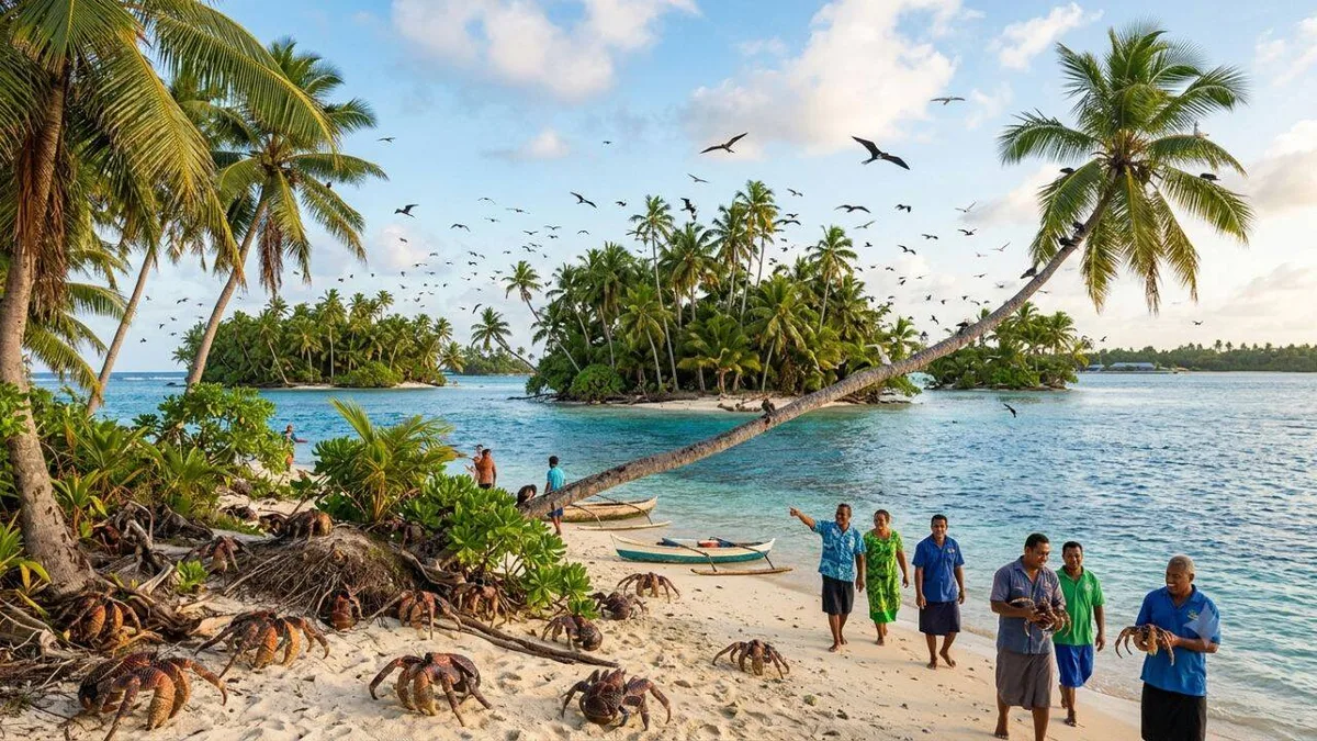 Tuvalu’s rat removal is bringing birds and coconut crabs back to six islets