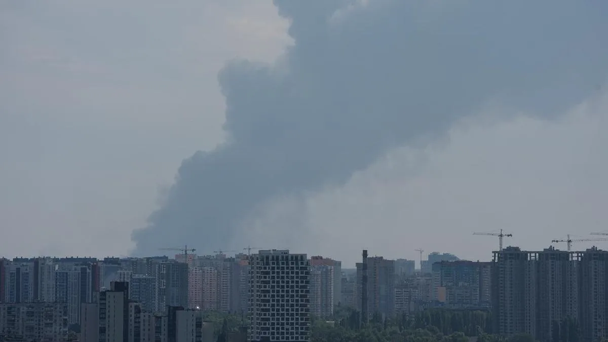 Russia launches 'massive' strike on Ukrainian cities