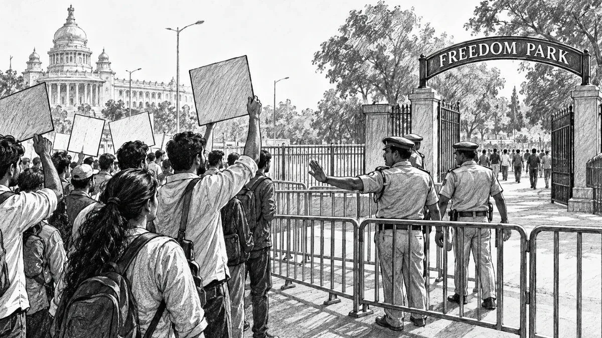TOI explains: Why can’t Bengaluru protest outside Freedom Park?