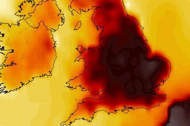 UK weather maps show 30C heat surge with 20 counties reaching 28C or more – list