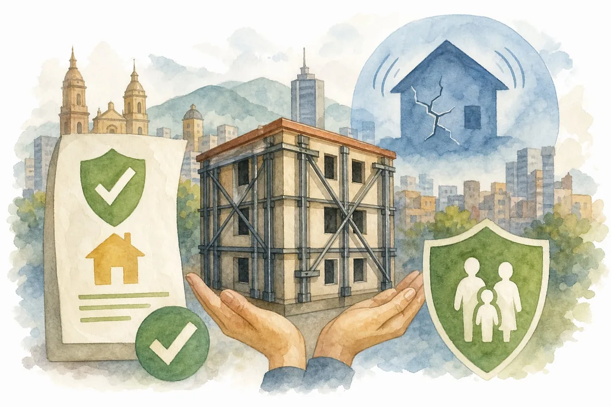 Viviendas de Bogotá que refuercen su estructura ante sismos podrán acceder a exoneraciones de impuestos